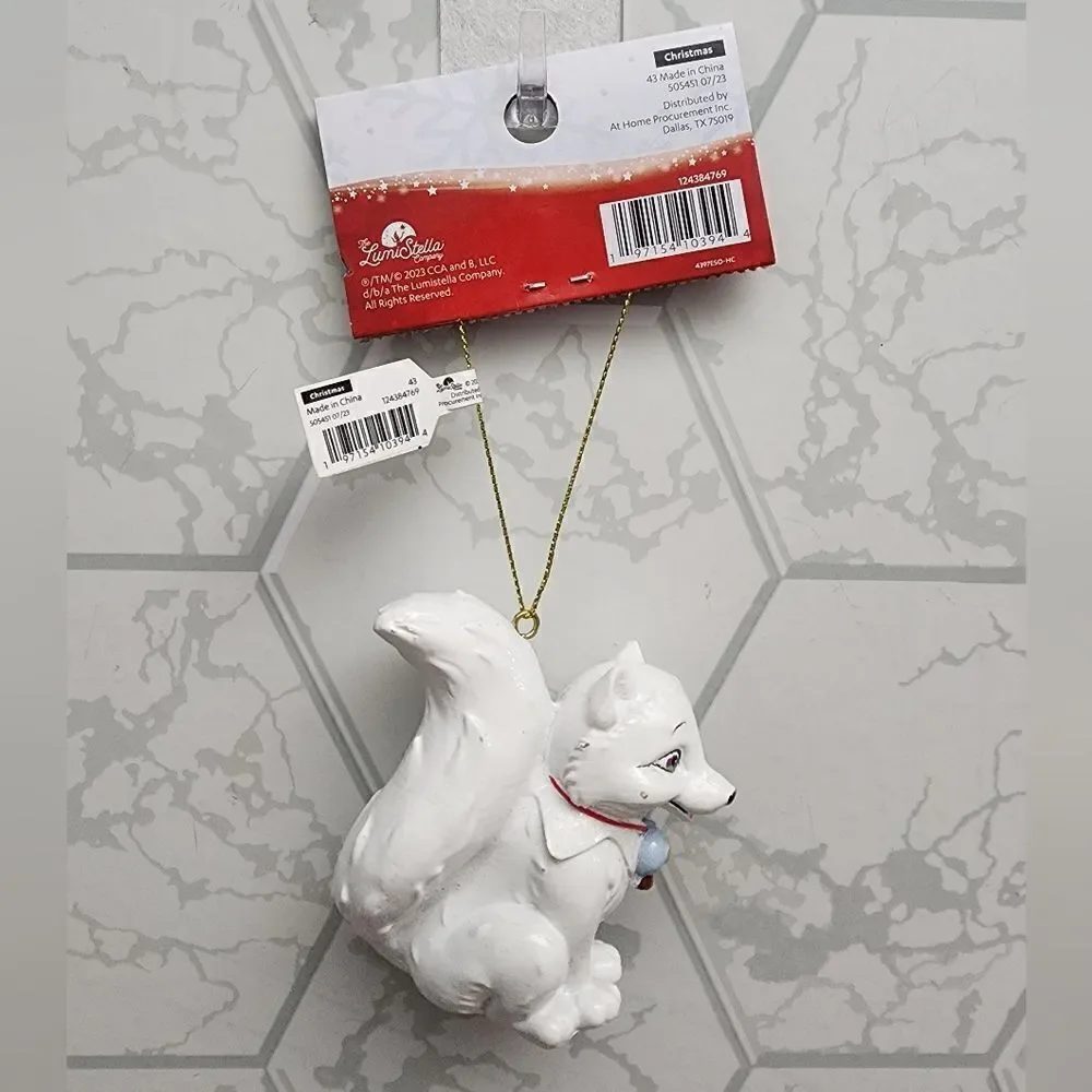 NWT Elf on the shelf pet Arctic Fox Christmas tree ornament